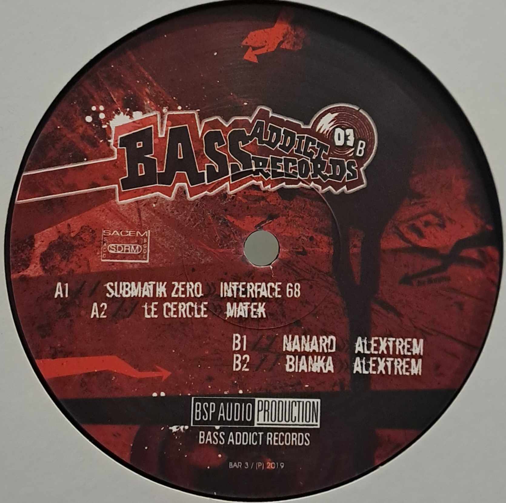 Bass Addict 03 - vinyle tribe